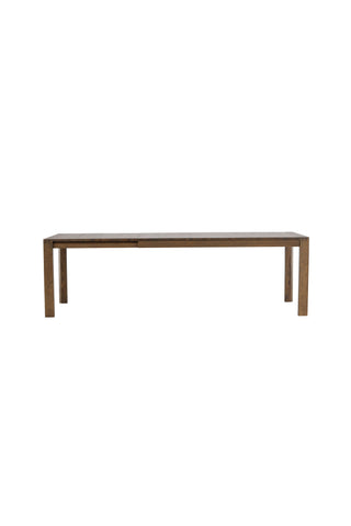 Slider Förlängningsbord - Rökt Ek - 170+40+40cm