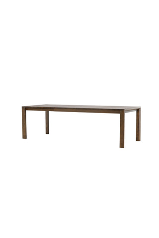 Slider Förlängningsbord - Rökt Ek - 170+40+40cm