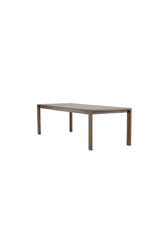 Slider Förlängningsbord - Rökt Ek - 170+40+40cm