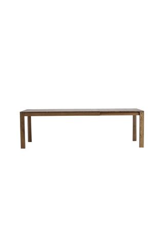 Slider Förlängningsbord - Rökt Ek - 170+40+40cm