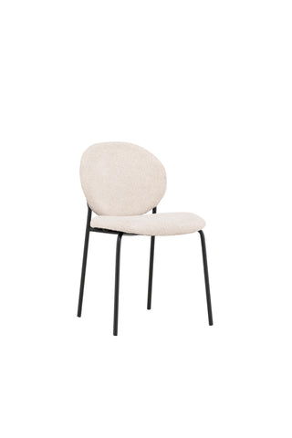 Venture Home Vault Dining Chair 2-pack - Svart / Beige / FSC 100%