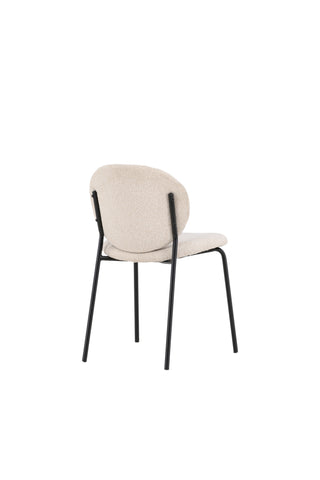 Venture Home Vault Dining Chair 2-pack - Svart / Beige / FSC 100%
