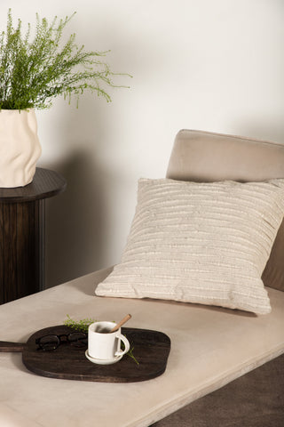 Venture Home X-lounge Daybed - Svart / Beige sammet