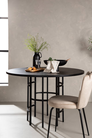 Furniture Fashion Copenhagen Matbord - Svart / Svart Faner