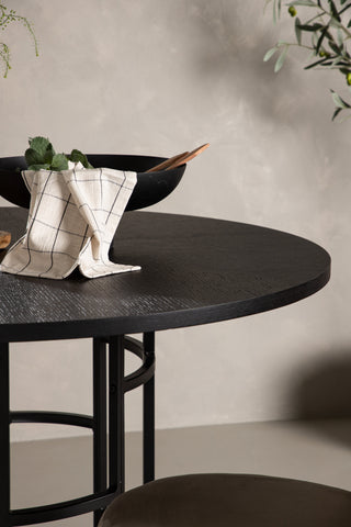 Furniture Fashion Copenhagen Matbord - Svart / Svart Faner