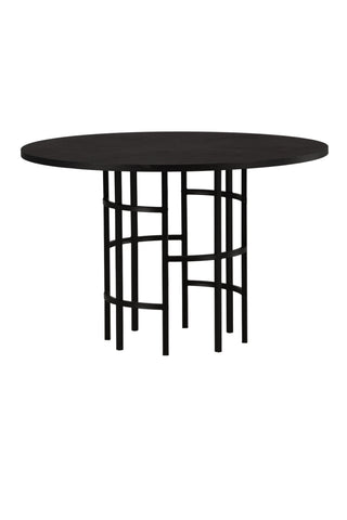 Furniture Fashion Copenhagen Matbord - Svart / Svart Faner