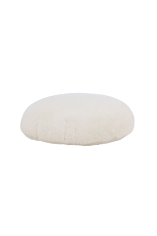 Venture Home Ruston Ottoman/Puff - / Vit lammull