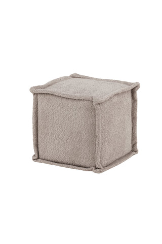 Venture Home Castine Ottoman/Puff - Ljusgrå / Boucle