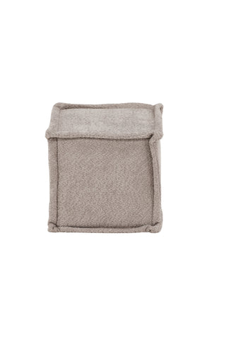Venture Home Castine Ottoman/Puff - Ljusgrå / Boucle