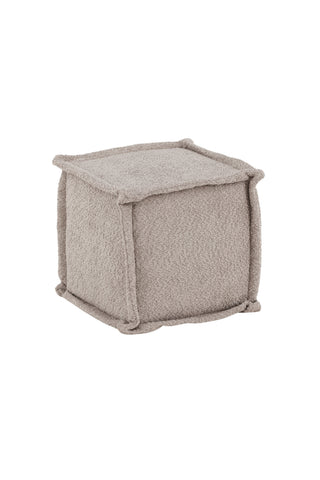 Venture Home Castine Ottoman/Puff - Ljusgrå / Boucle