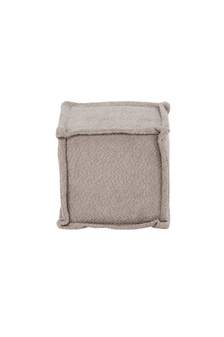 Venture Home Castine Ottoman/Puff - Ljusgrå / Boucle