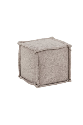 Venture Home Castine Ottoman/Puff - Ljusgrå / Boucle