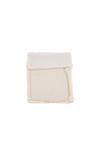 Venture Home Castine Ottoman/Puff - Vit / Boucle