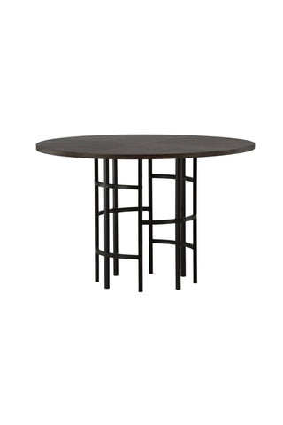 Furniture Fashion Copenhagen Matbord - Svart / Mocca Faner