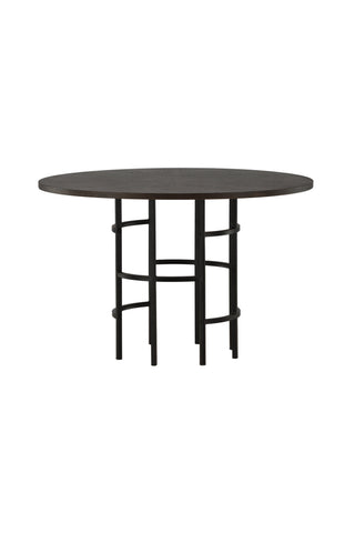 Furniture Fashion Copenhagen Matbord - Svart / Mocca Faner
