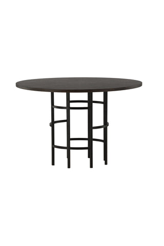 Furniture Fashion Copenhagen Matbord - Svart / Mocca Faner