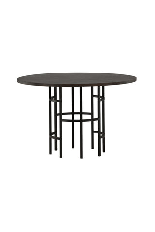 Furniture Fashion Copenhagen Matbord - Svart / Mocca Faner
