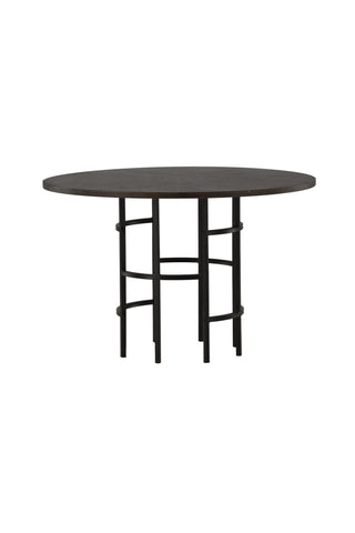 Furniture Fashion Copenhagen Matbord - Svart / Mocca Faner