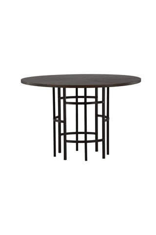 Furniture Fashion Copenhagen Matbord - Svart / Mocca Faner