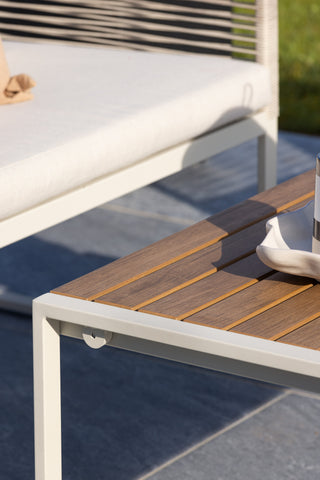 Venture Home Dallas Lounge set - Beige / Ljusgrå Polyester