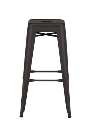 Venture Home Tempe Barstol 4-pack - Mörkgrå / Metall