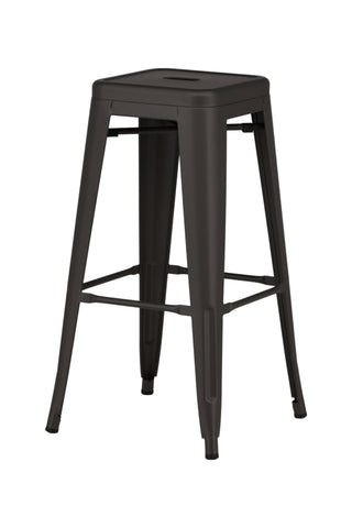 Venture Home Tempe Barstol 4-pack - Mörkgrå / Metall