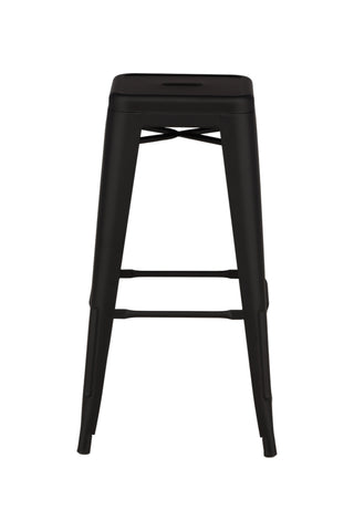 Venture Home Tempe Barstol 4-pack - Mattsvart / Metall