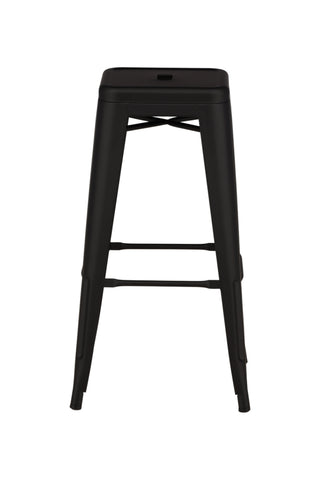 Venture Home Tempe Barstol 4-pack - Mattsvart / Metall