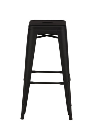 Venture Home Tempe Barstol 4-pack - Mattsvart / Metall
