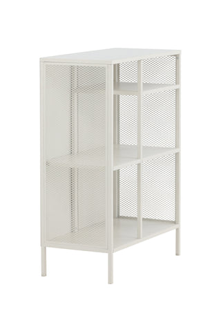 Misha - Bokfodral Mesh - Vit