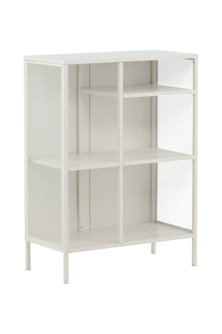 Misha - Bokfodral Mesh - Vit