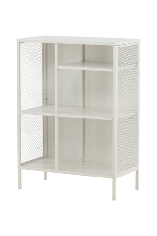 Misha - Bokfodral Mesh - Vit