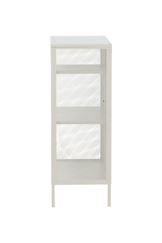 Misha - Bokfodral Mesh - Vit