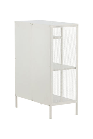 Misha - Bokfodral Mesh - Vit