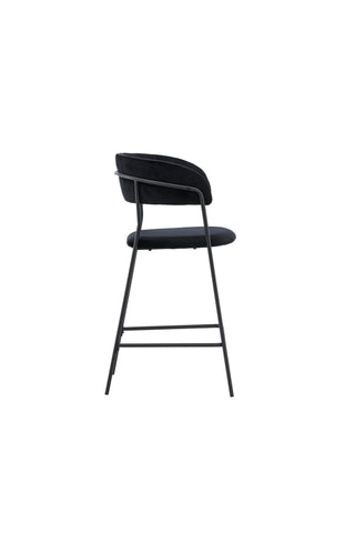 Venture Home Eva Matstol 2-pack - Ljusgrå / Ljusgrå sammet