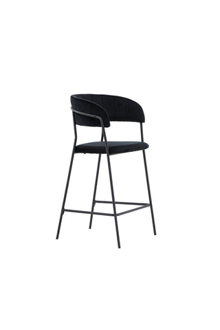 Venture Home Lui Barstol 2-pack - Svart / Svart PU