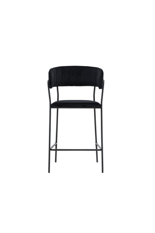 Venture Home Lui Barstol 2-pack - Svart / Svart PU