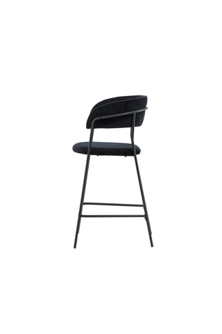 Venture Home Lui Barstol 2-pack - Svart / Svart PU