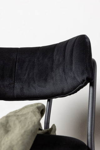 Venture Home Lui Barstol 2-pack - Svart / Svart PU