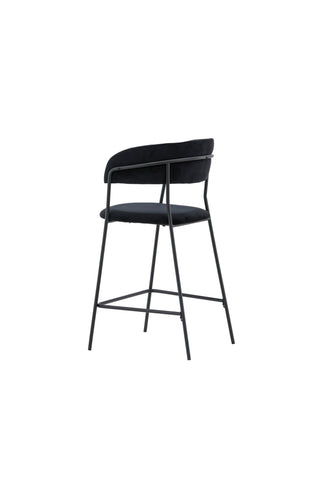 Venture Home Lui Barstol 2-pack - Svart / Svart PU