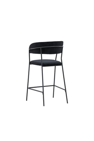 Venture Home Lui Barstol 2-pack - Svart / Svart PU