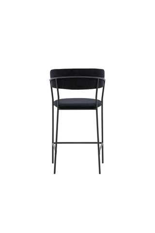 Venture Home Lui Barstol 2-pack - Svart / Svart PU