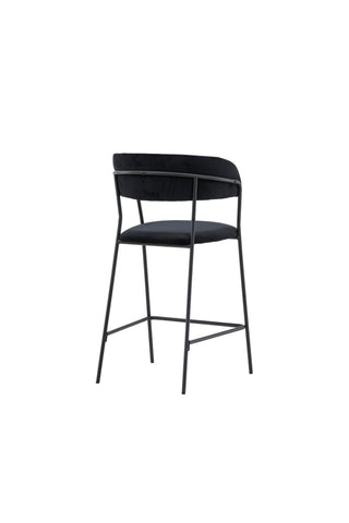Venture Home Lui Barstol 2-pack - Svart / Svart PU
