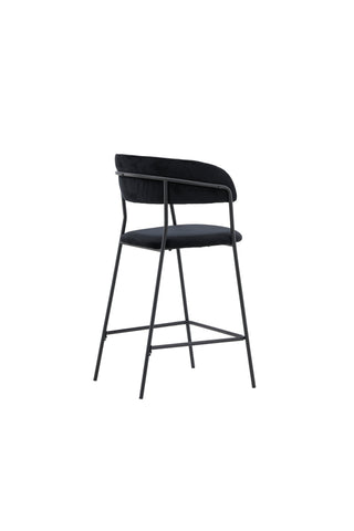 Venture Home Lui Barstol 2-pack - Svart / Svart PU