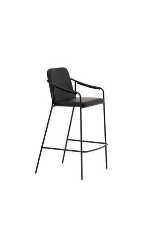 Venture Home Tvist Barstol 2-pack - Svart / Svart PU