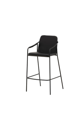 Venture Home Tvist Barstol 2-pack - Svart / Svart PU