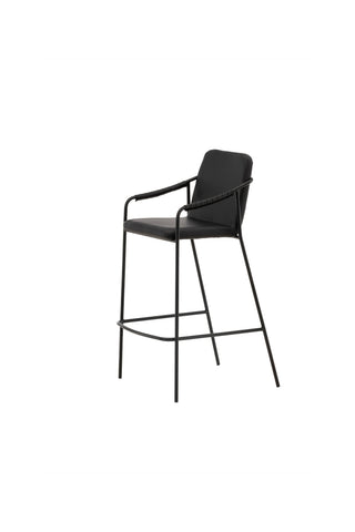 Venture Home Tvist Barstol 2-pack - Svart / Svart PU