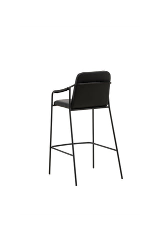 Venture Home Tvist Barstol 2-pack - Svart / Svart PU