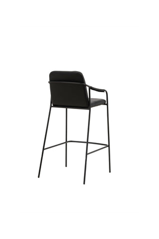 Venture Home Tvist Barstol 2-pack - Svart / Svart PU