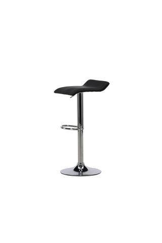 Venture Home Jonna Barstol 2-pack - Kromat stål / svart tyg